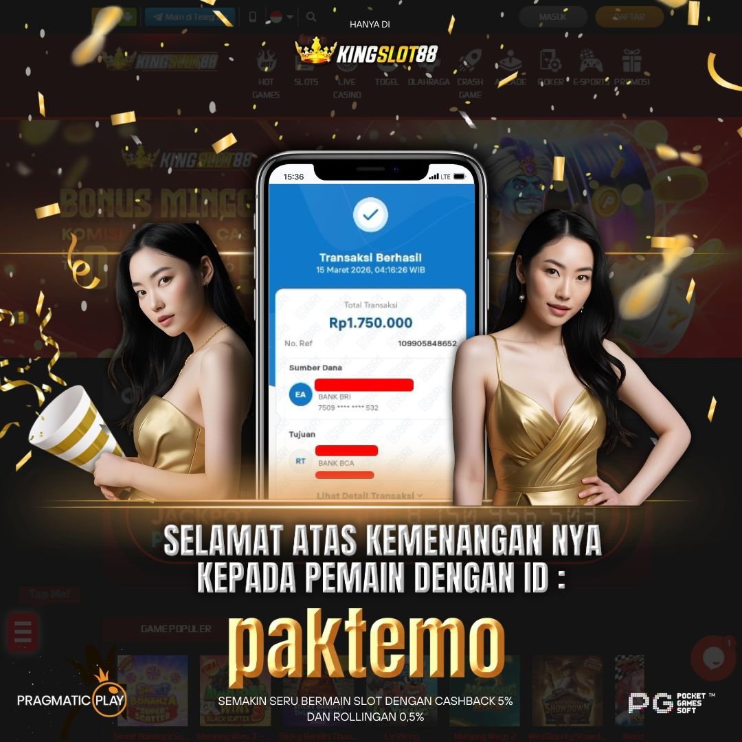 SELAMAT ATAS KEMENANGANNYA UNTUK ID :paktemo