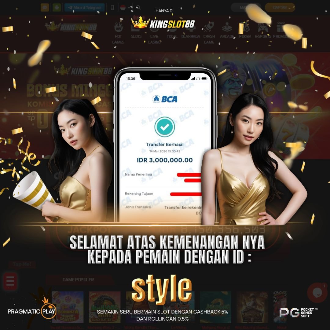 SELAMAT ATAS KEMENANGANNYA UNTUK ID :style