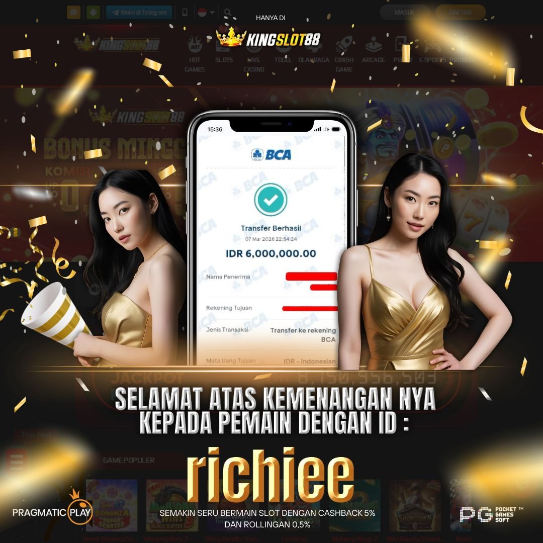 SELAMAT ATAS KEMENANGANNYA UNTUK ID :richiee