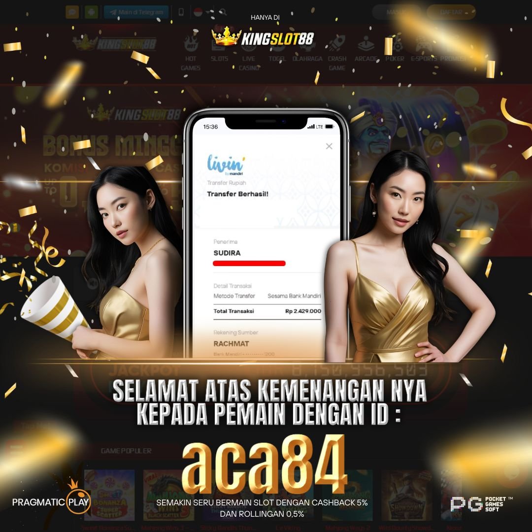 SELAMAT ATAS KEMENANGANNYA UNTUK ID :aca84