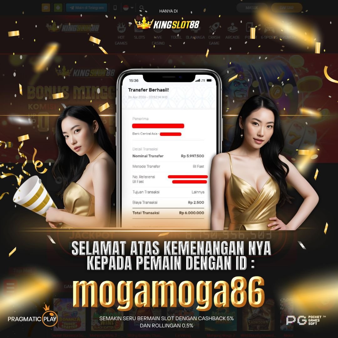 SELAMAT ATAS KEMENANGANNYA UNTUK ID :rimash55